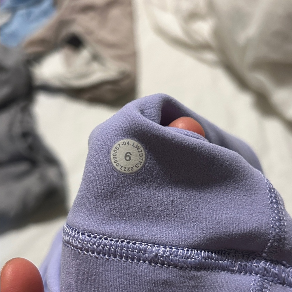 lululemon athletica One-Shoulder Sports Bra in Light Lavender - Picture 4 of 4